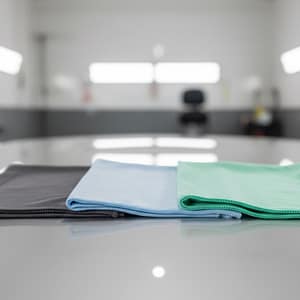 320GSM Microfiber Glass Cleaning Cloth – Streak-Free Shine (40×40 cm)