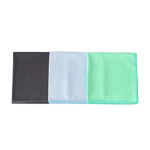 320GSM Microfiber Glass Cleaning Cloth – Streak-Free Shine (40×40 cm)