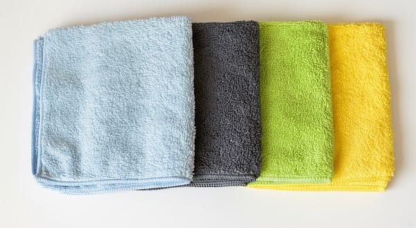 350GSM Microfiber Edged Detailing Cloth – Soft & Scratch-Free (40×40 cm)