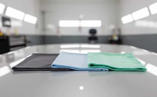 320GSM Microfiber Glass Cleaning Cloth – Streak-Free Shine (40×40 cm)