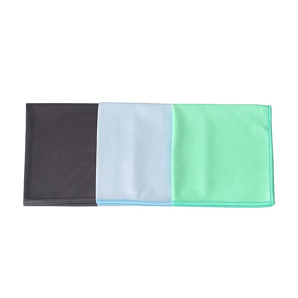 320GSM Microfiber Glass Cleaning Cloth – Streak-Free Shine (40×40 cm)